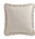 Room99 Decoratieve kussenhoes Molly 45x45 cm met ruche - Beige