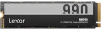 Lexar NM990 4TB - SSD - M.2 2280 - PCI Express 5.0 x4 - 4 TB - NVMe 2.0 - 3000TBW - zwart