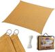 Merkloos Schaduwdoek - 3x3 m - Vierkant - UV-bescherming - Zand