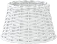 vidaXL Lampenkap Ø38x23 cm wicker wit