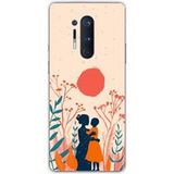OnePlus Siliconen hoesje compatibel met OnePlus 8 Pro Breath of Tenderness