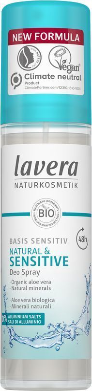 Lavera Deodorant spray basis sensitiv e-i 75ml