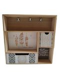 DRW Commode met fotolijst Boho Chic 50 x 40 x 10 cm