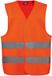 WK Designed to Work WK Veiligheidshesje Kinderen Oranje Maat M Polyester