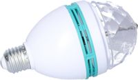 Merkloos / Sans marque Disco lamp/licht - E27 fitting - roterend - 30 kleureffecten