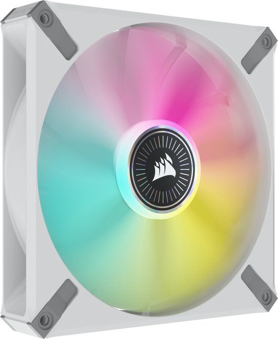 Corsair iCUE ML140 RGB ELITE Computer behuizing Ventilator 14 cm Wit 2 stuk(s)