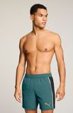 Puma Zwembroek Heren Mid Shorts Crinkle T7 Zwart / Mint Jelly Maat XL