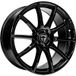 TOMASON TN1 FLOW black painted 8.0Jx19 5x112 ET32.5