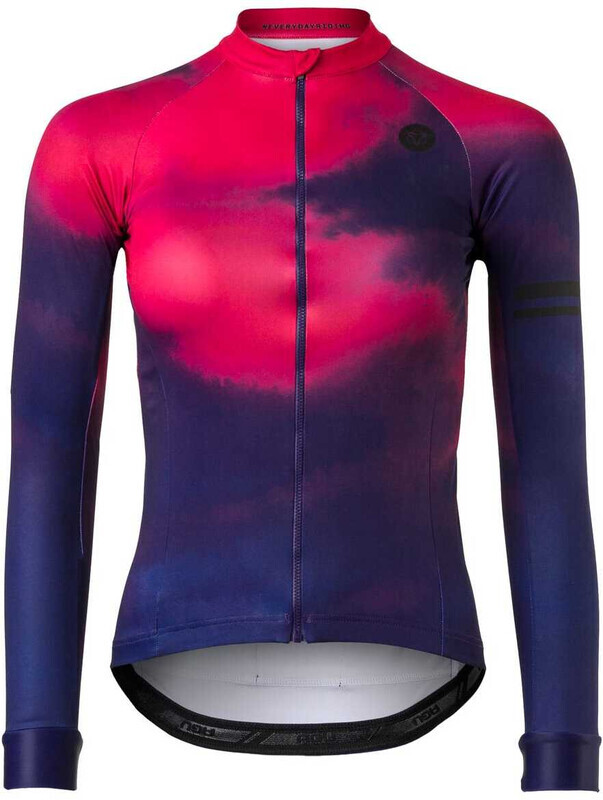 AGU Trend Aqua Longsleeve Jersey Dames, violet/rood