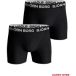 Björn Borg Jongens Boxershorts Katoen 2 stuks Zwart - Maat 170