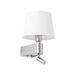 Faro Barcelona Timor 33372 – Ventilator Met Ledlicht (Lampen Inbegrepen), Wit
