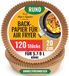 Baker's Signature Airfryer bakpapier 125 stuks rond 20 cm