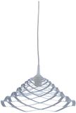 Homemania HOMAX_4251 hanglamp Ara wit van metaal, kunststof, 40 x 40 x 70 cm