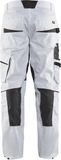 Blåkläder Blaklader Schilderswerkbroek met stretch 1095-1330 - Wit/Donkergrijs - D96