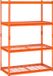 Vevor opbergrekken, insteekrekken, zware rekken, kelderplank, 508x1016x1524mm oranje