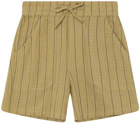 DAILY7 Shorts Small Stripe Broeken Jongens - Khaki - Maat 98