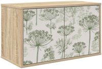 vidaXL Wandgemonteerd TV-meubel GOTHA 69 x 33 x 40 cm Sonoma Eiken