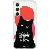 ERT GROUP mobiel telefoonhoesje voor Samsung A54 5G Babaco patroon Cats 004