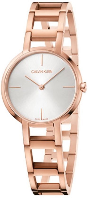 Calvin Klein K8N23646 horloge dames - rosÃ© - edelstaal PVD rosÃ