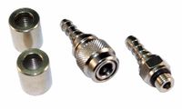 Metalsub tuyau de gonflage BCD Raccord Argent
