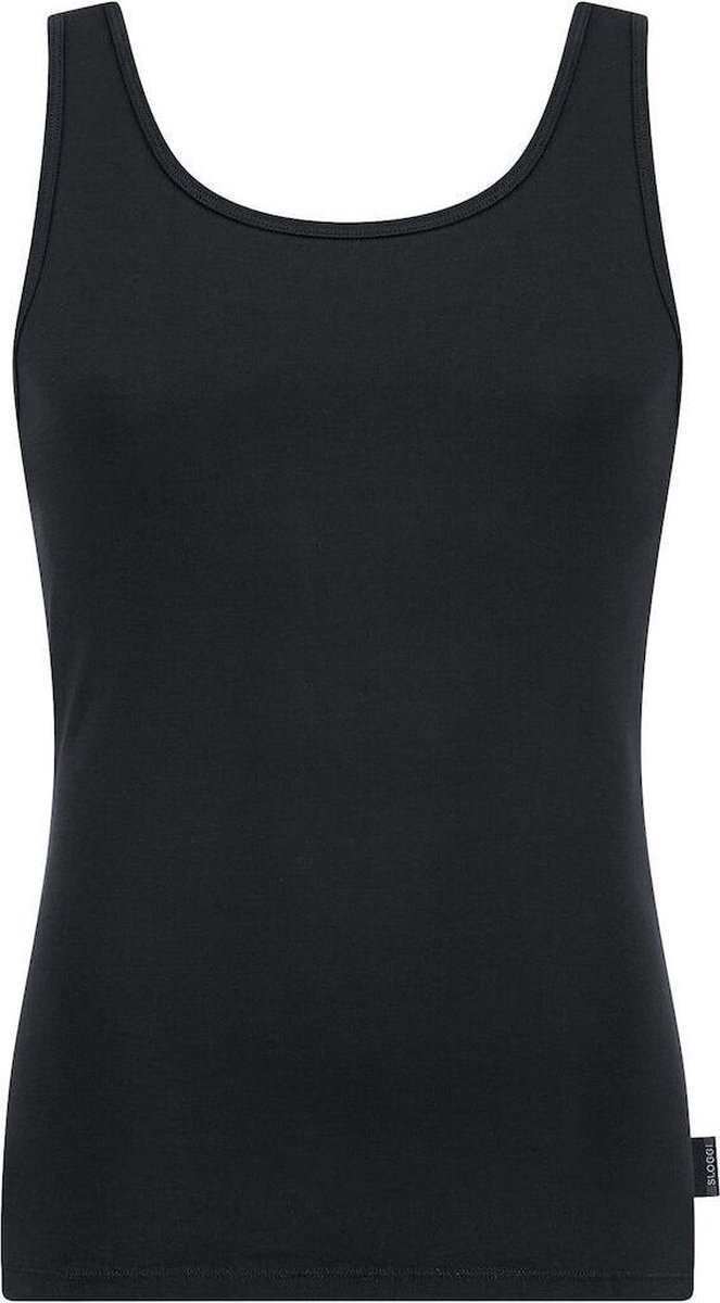 sloggi men 24/7 Heren Singlet - Zwart - Maat S