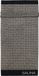 Cawö Cawö Badhanddoek 6220 80 x 200 cm Katoen Beige, Zwart