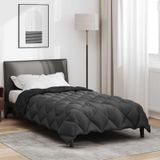 VidaXL Winter dekbed 155 x 220 cm 450 gsm microfiber (100% polyester)
