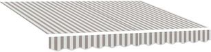 vidaXL - Vervangingsdoek voor zonnescherm - 4,5 x 3 m
