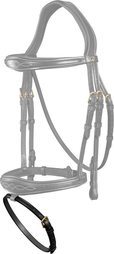 Dy on Flash Nose Strap 13mm D Collection - Black - Pony