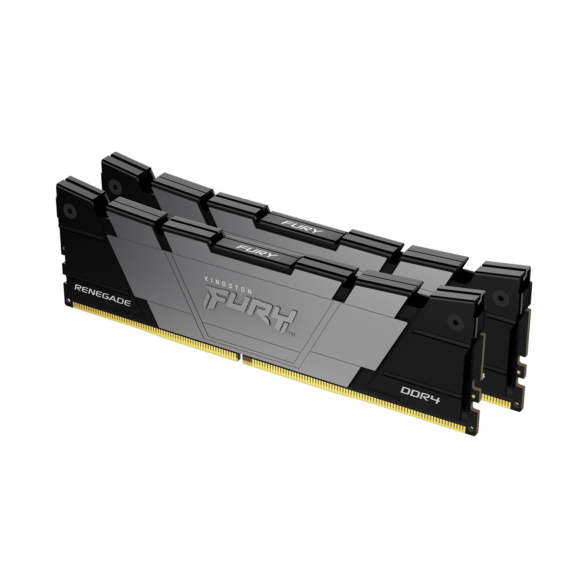 Kingston Technology 16GB 3200MT/s DDR4 CL16 DIMM (set van 2) FURY Renegade Zwart