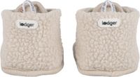 Lodger Teddy Baby Slofjes Crème 0-3 Maanden Fleece