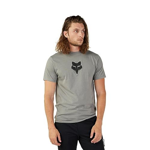 Fox Racing Fox Head SS Prem Tee - Grijs - L - Heren