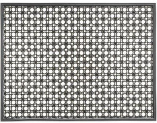 MD-Entree Buitenmat Lizzy grijs 48x62 cm