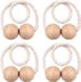 Bol Gordijn Hold / embrasses pour rideaux - embrasse rideau - Rideaux pliés Set 4