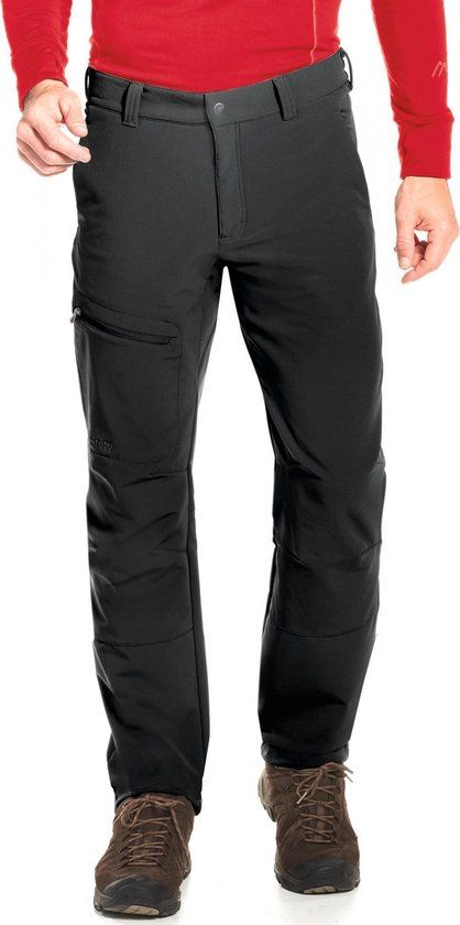 Maier Sports Herrmann Lange Broek Heren Zwart Maat 44