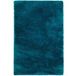 OBSESSION Tapis design à poils longs Shaggy (bleu pétrole, 160x230)