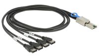DeLOCK 83064 Serial Attached SCSI (SAS)-kabel 1 m 6 Gbit/s