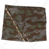 Mil-Tec Unisex - driehoekige tentbaan voor volwassenen - 18250100 driehoekige tentbaan camouflage, één maat, Splinter Camo