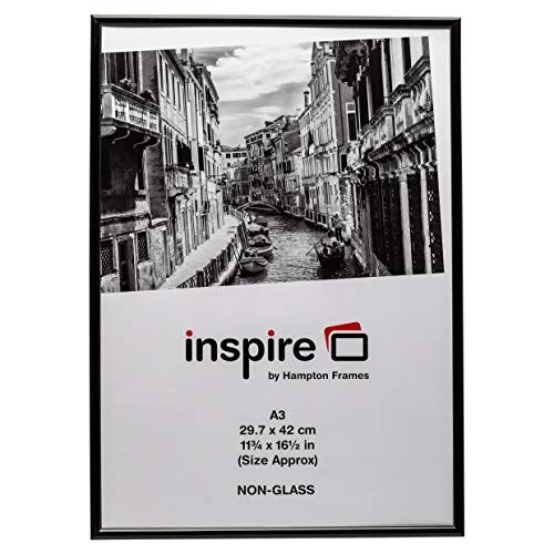 Seco The Photo Album Company A3 achterlader zonder glas certificaat / foto / fotolijst - zwart, 30,7 x 43 cm