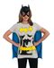 Rubie's Officiële Batman T-shirt set voor dames, kostuum voor volwassenen, maat XL