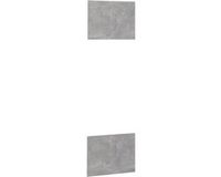 Vicco R-Line Keukenfront – 59.6 x 76.6 cm meubelfront voor de magnetronombouwkast Beton