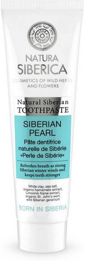 Natura Siberica Natural Siberian toothpaste Siberian pearl 100gr