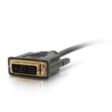 C2G 42515 adaptateur de câble vidéo 1,5 m HDMI DVI-D Noir