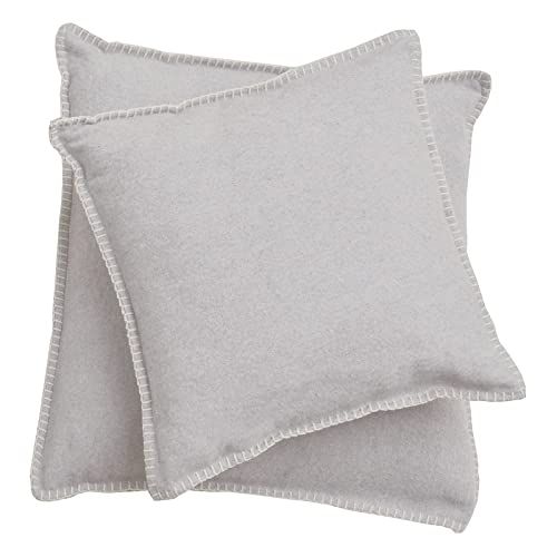 David Fussenegger Sylt - Kussenhoes - 40x40 cm - Effen - Siersteek