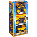 Merkloos TEAMSTERZ JCB Tough Trucks – 3 Stuks