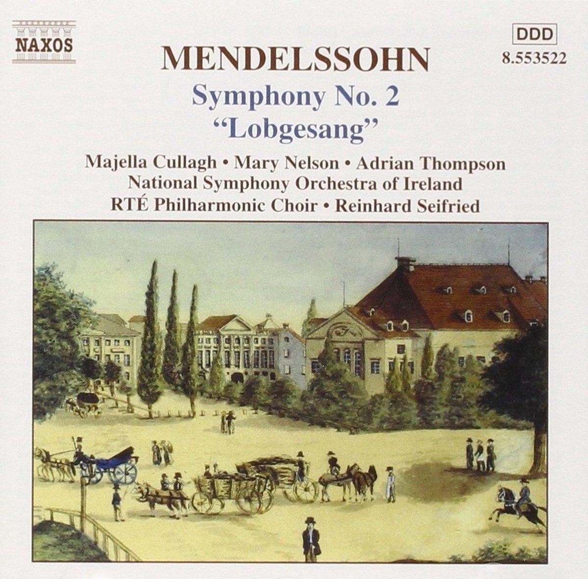 OUTHERE Mendelssohn Bartholdy Jakob L. Felix: Sinfonia Nr 2 Opus 52 'lobgesang' - CD