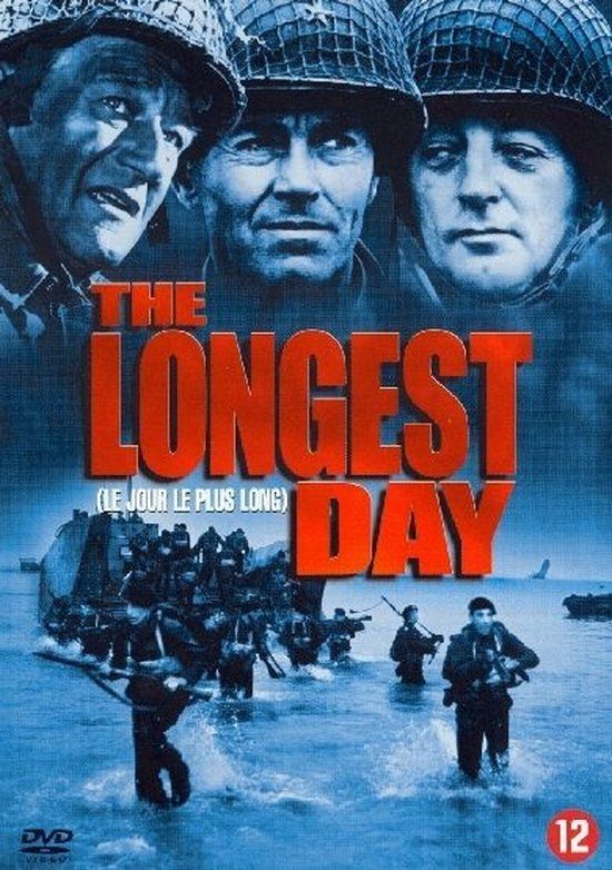 The Longest Day (DVD) - 12+ - Engels/Frans/Nederlands - Oorlog
