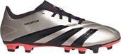 Adidas Predator Club FxG Voetbalschoenen Heren zilver - zwart