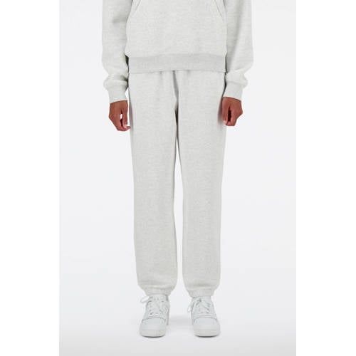 New Balance joggingbroek lichtgrijs melange