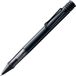 LAMY AL-star 271 Balpen van aluminium in de kleur zwart met transparante handgreep en verchroomde metalen clip, grote vulling, lijnbreedte M